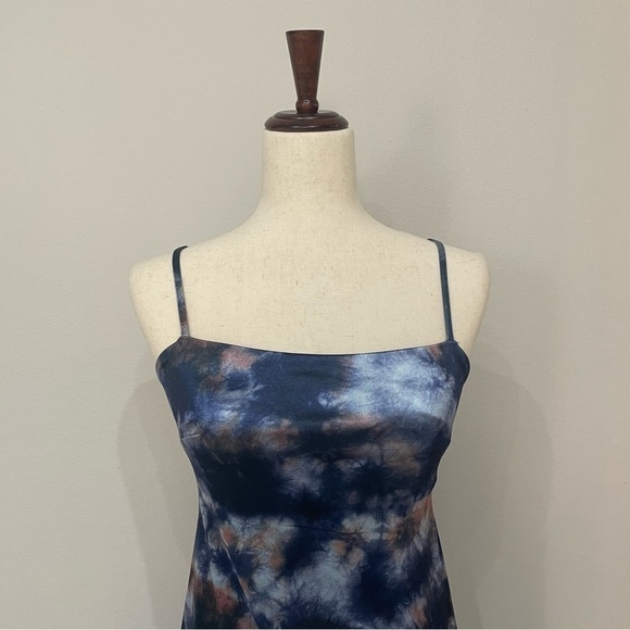 Urban Outfitters Metallic Tie-Dye Mini Dress Sleeveless Size Small - Picture 6 of 13